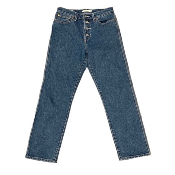 Levi’s premium Wedgie straight button fly utility jeans size 27 - Picture 1 of 8